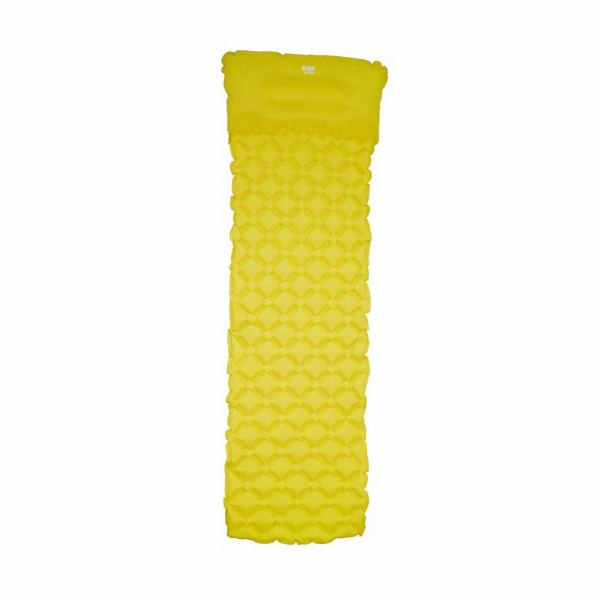 Karimatka Acra L48-ZL nafukovací, žlutá