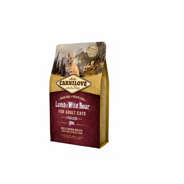 Suché krmivo pro kočky Carnilove, 6 kg