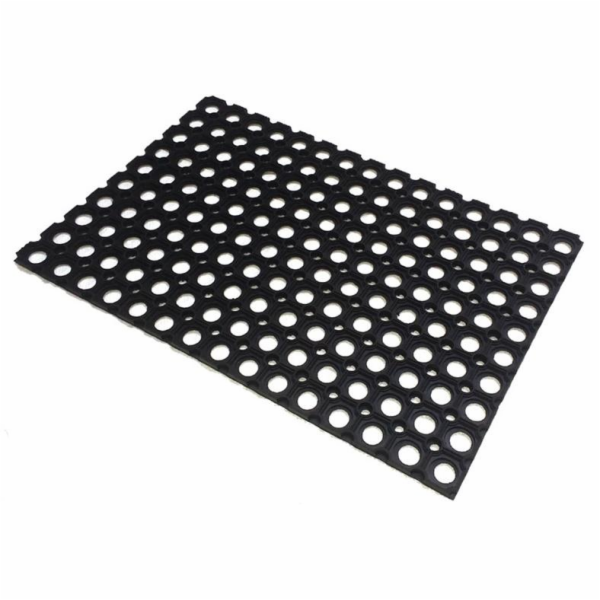 Rohož Rho 008, černá, 800 mm x 1200 mm x 16 mm