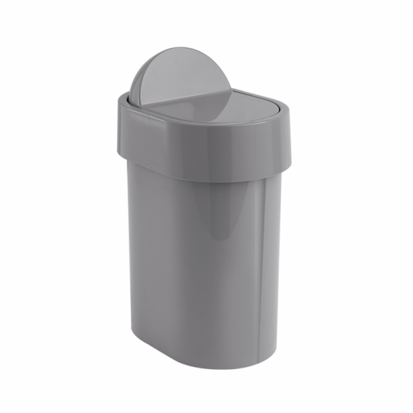 Popelnice Gedy JUNIOR - GRIGIO 8009 08, 4,8 l, šedá