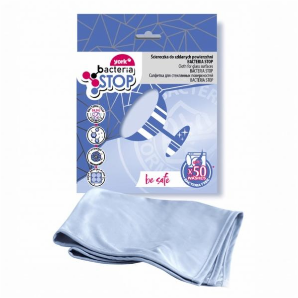 Cloth York Bacteria Stop 026330, modrá