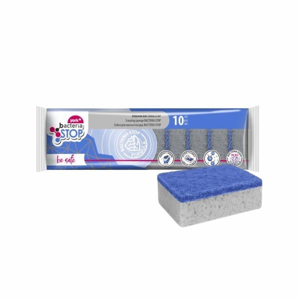 Houby s peelingem BACTERIA STOP, 10 ks.