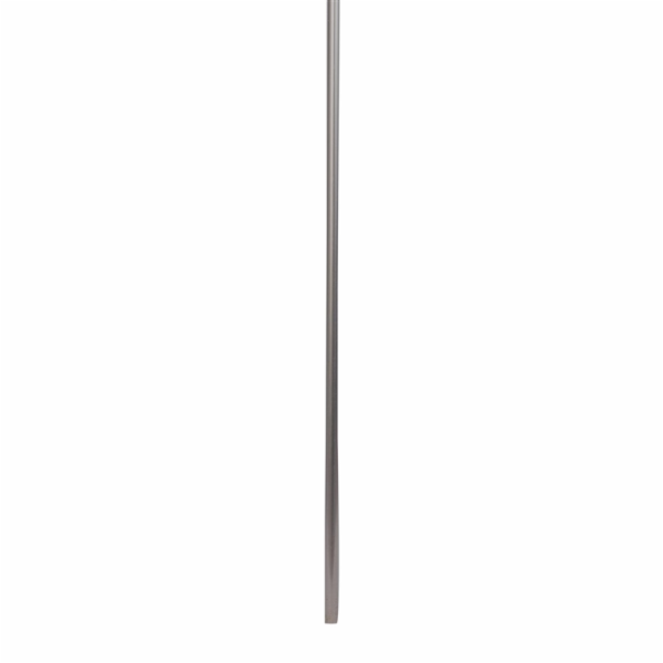 Římsová lišta Modern, matná stříbrná sp., 2,4 m, D16