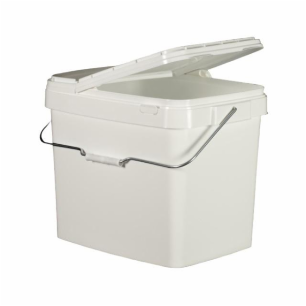 Vědro pro domácnost Okko, 34 l, bílé