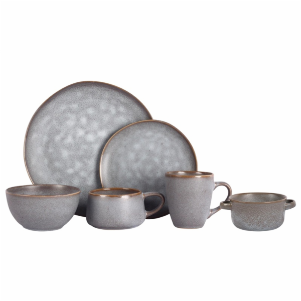 Šálek DOMOLETTI ŠEDÝ 385ML