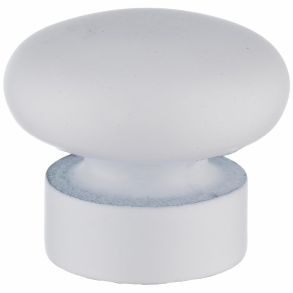 Římsová hubice DOMOLETTI FLAT BALL, bílá, O19 mm