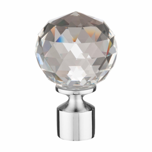 Římsová hubice DOMOLETTI CRYSTAL, chrom, O19 mm