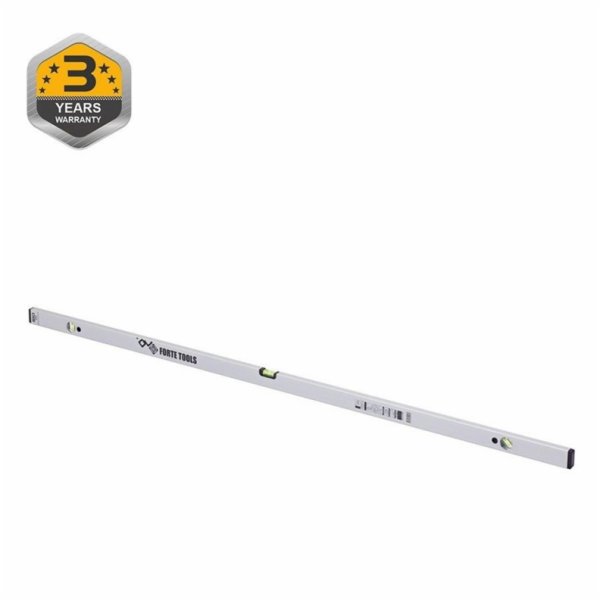 Vodováha Forte Tools LATE3V120, 180cm