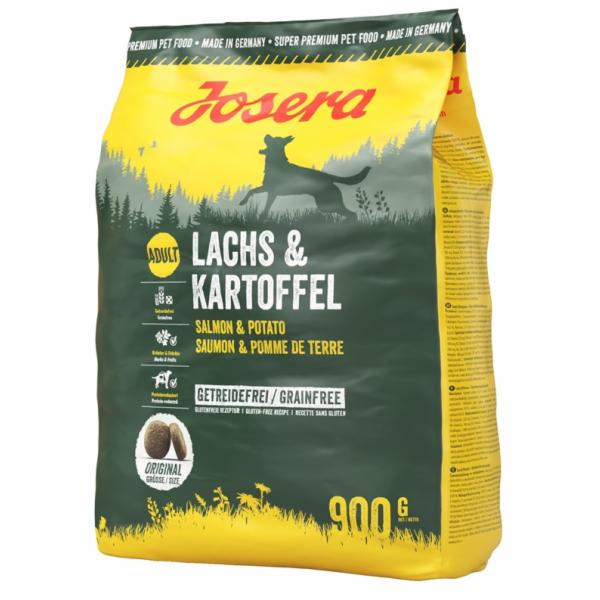 Suché krmivo pro psy JOSERA Salmon&Potato, 900g