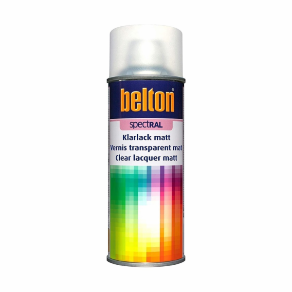 Aerosolový lak Belton Spectral, matný, 400 ml