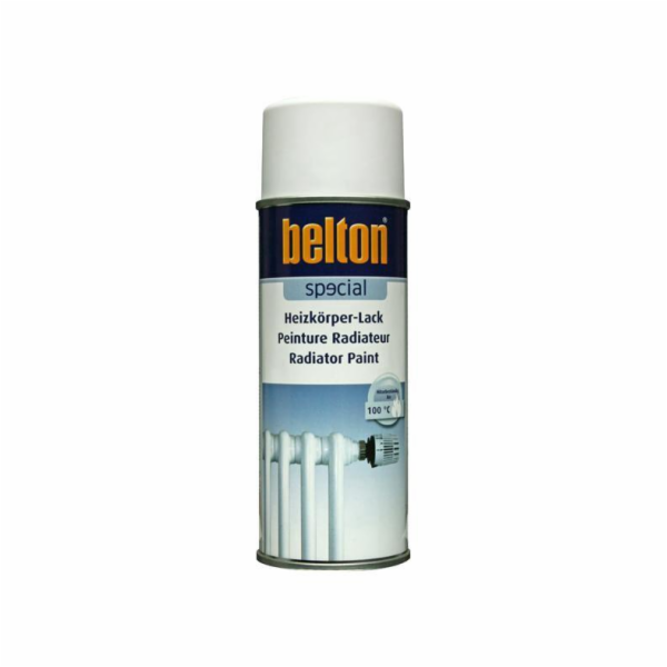 Aerosolová barva na radiátor Belton, bílá, 400 ml