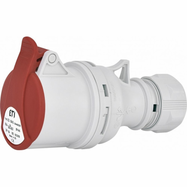 Zásuvka ETI ES1643, 4X16A