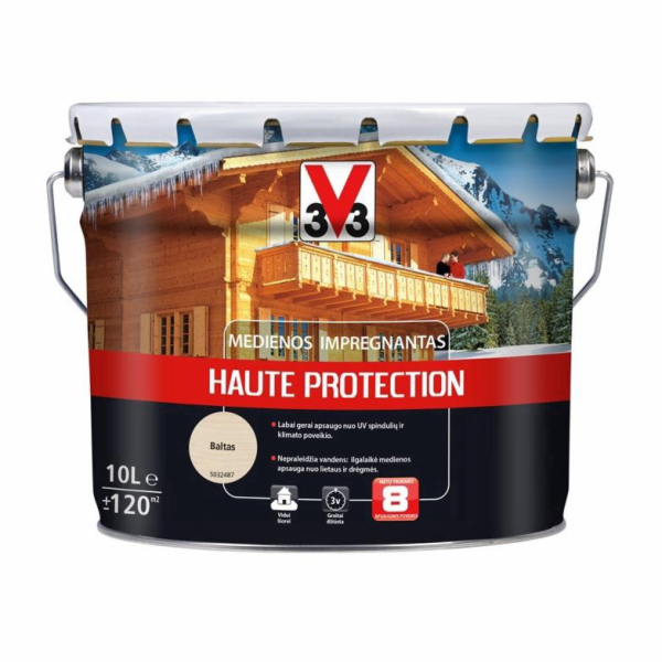 Impregnant V33 Haute Protection, bílý, 10l