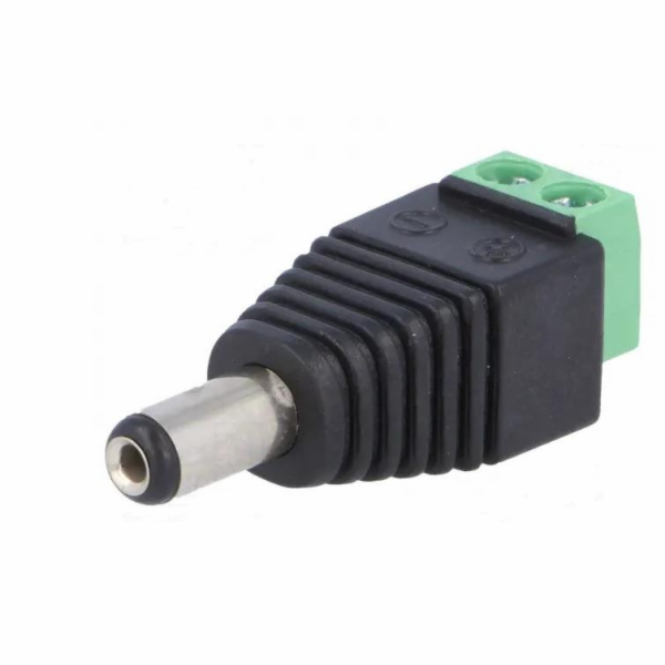 NAPÁJECÍ ZÁSTRČKA DC 2.1X5.5MM PRO OVLADAČ RGB PÁSKU