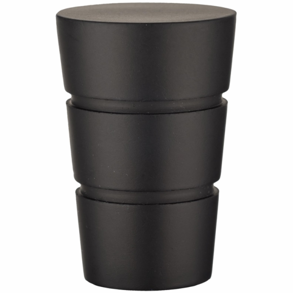 Římsová hubice DOMOLETTI WALEC BASIC, černá, O19 mm