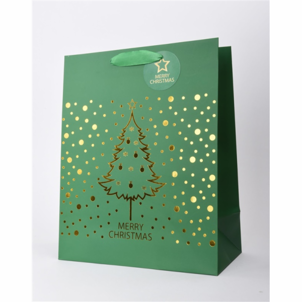 Dárková taška Canpol TL-20S, zelená, 22,9 x 17,8 cm