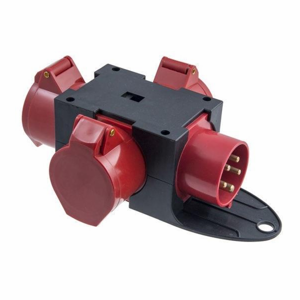 Rozdělovač R-BOX MINI 1, 3x16A/5p, IP44
