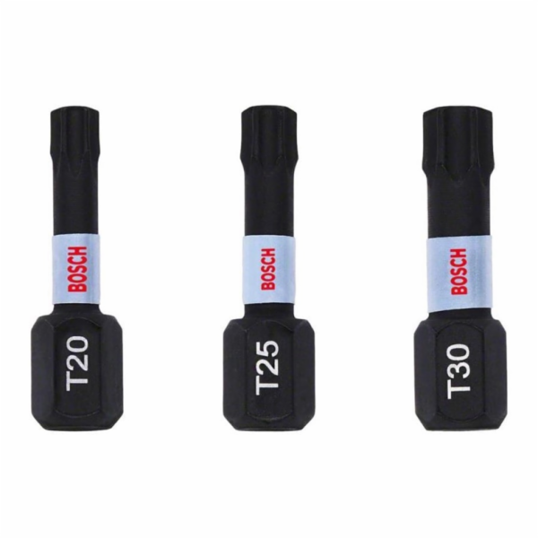 Otočné bity Bosch 25 mm T20/25/30 3 ks 2608522479