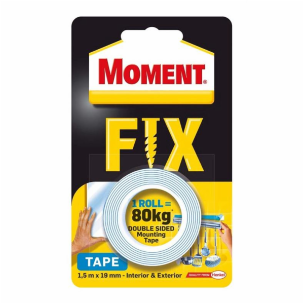 OBOUSTRANNÁ LEPICÍ PÁSKA MOMENT SUPER FIX (UDRŽÍ 80 KG)