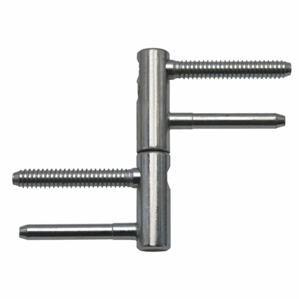 Dveřní pant 14 x 40 mm, pozink, šedý