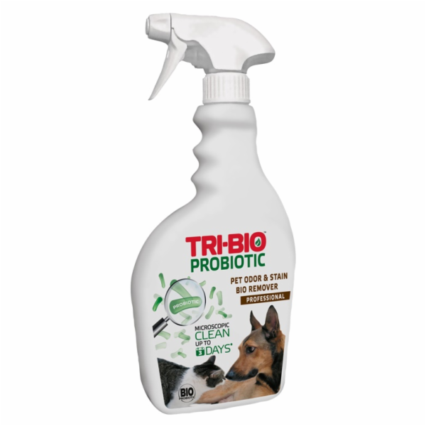 ODSTRAŇOVAČ ZÁPACHU ZVÍŘAT A ČISTIČ DEMIU "TRI-BIO"; 420 ml
