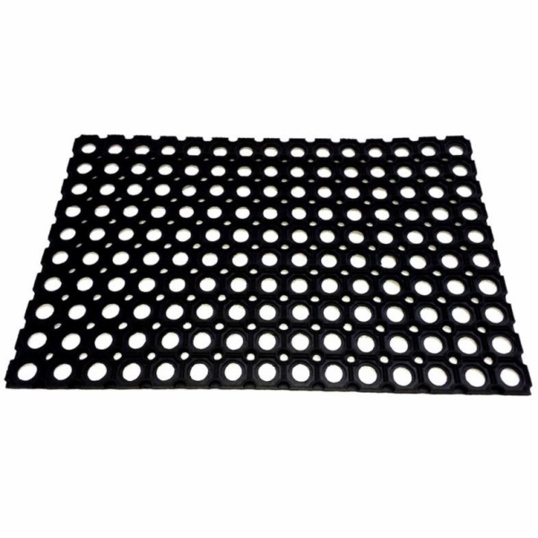 Rohož Rho 002, černá, 400 mm x 600 mm x 12 mm