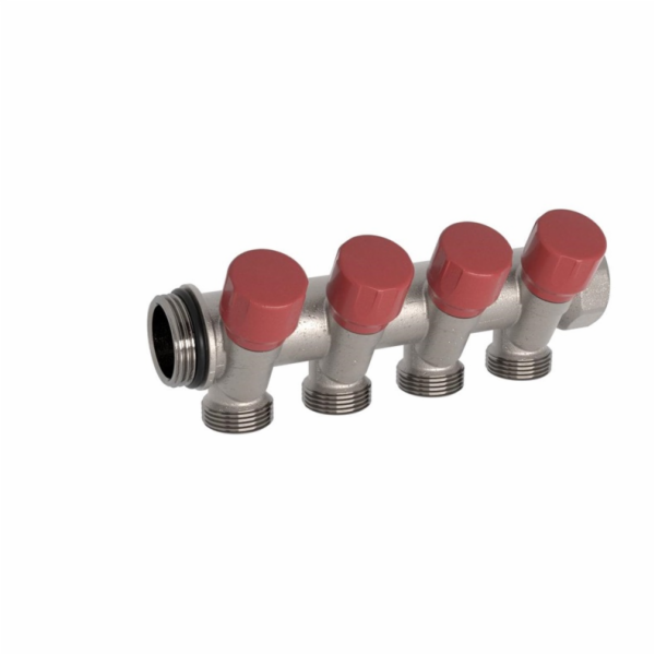 Kolektor je horký voda, 3/4"x1/2", 4-kroužek