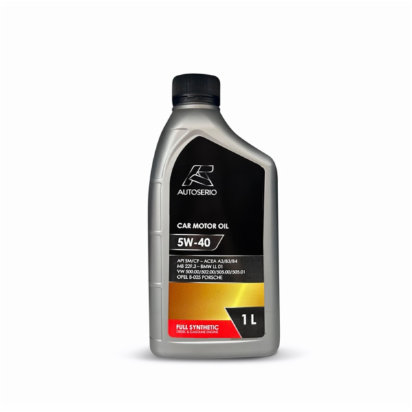 Automobilový motorový olej Autoserio 5W-40, 1l