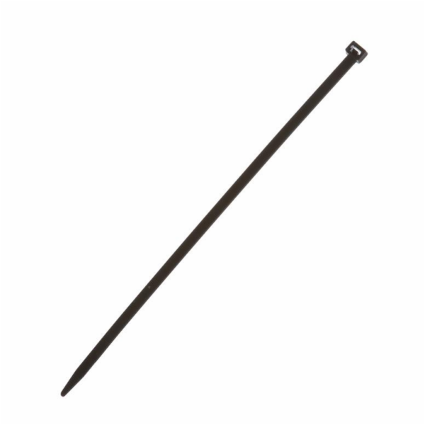 Upevňovací popruh Elematic, 7,5 x 300 mm, černý