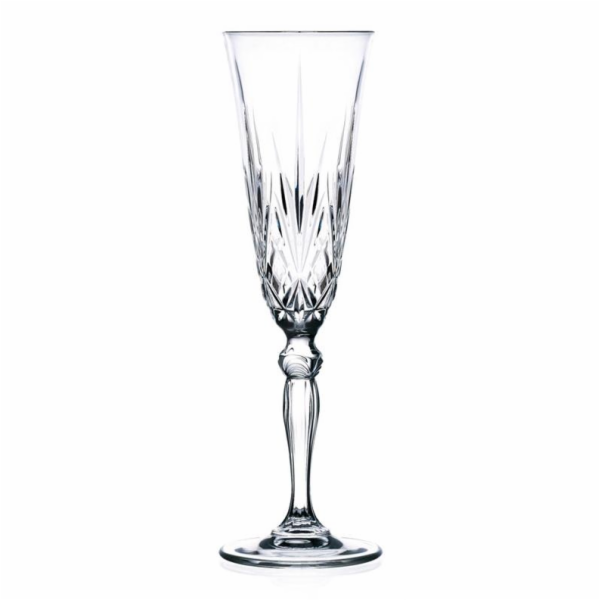 Sklenice na šampaňské RCR MELODIA, 160 ml, 6 ks.