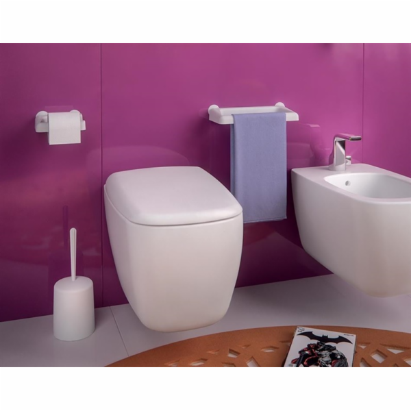 Toaletní kartáč GEDY JUNIOR 8034 02, bílý