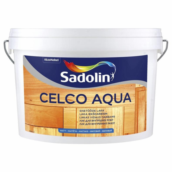 Lak Sadolin Celco Aqua 10, matný, 2,5l