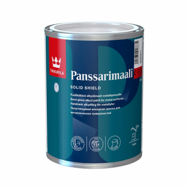 Barva Tikkurila Panssarimaali, základ C, 0,9l