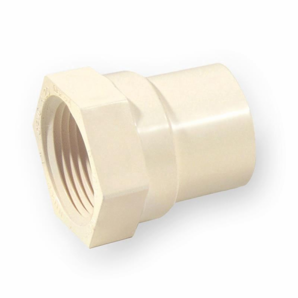 Spojka 4703-007, PVC-C, 3/4" vnitřní závit/lepidlo vnitřní