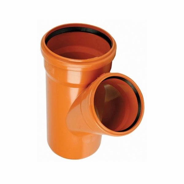 Venkovní drenážní tričko Wavin, O 110 / 160 mm, 45°