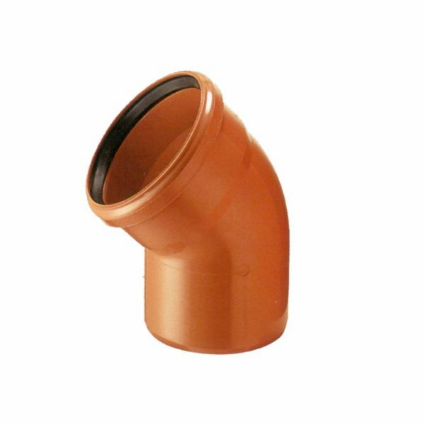 Venkovní drenážní koleno Wavin, O 110 mm, 45°