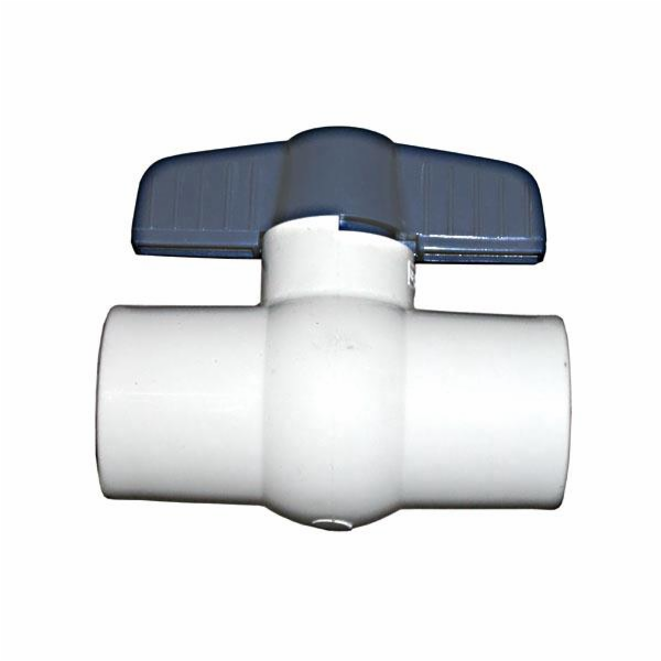 Kulový kohout PVC-U, uvnitř vlepený 1/2IN