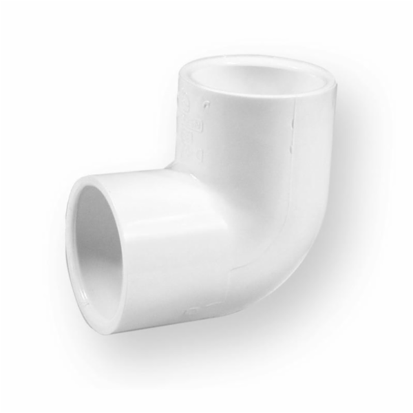Koleno 406-005, uvnitř vlepené 1/2"x90°