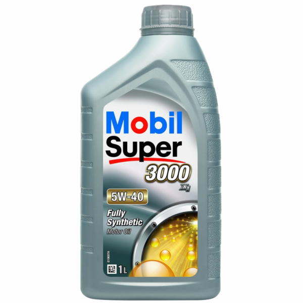 Automobilový motorový olej Mobil Super 3000x1, 5W-40, 1l