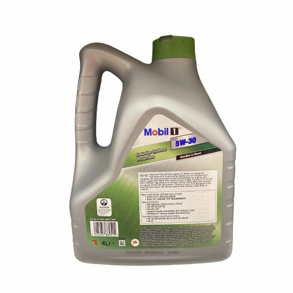 Automobilový motorový olej Mobil 1 ESP, 5W-30, 4l