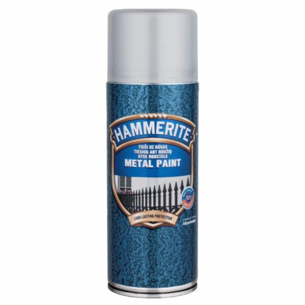 Hammerite přímo na rez sprej kovaný povrch černý 400 ml A...