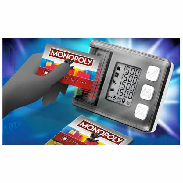 Stolní hra MONOPOLY E8978LT, chytré bankovnictví