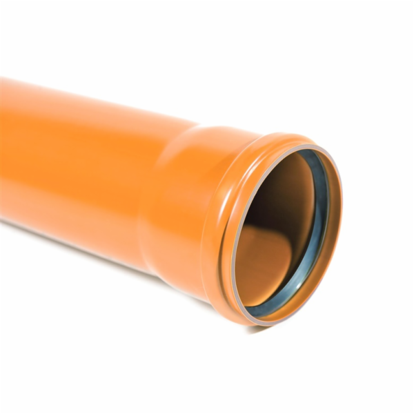 Venkovní kanalizační potrubí Wavin, O 110 mm, SN4, 1m