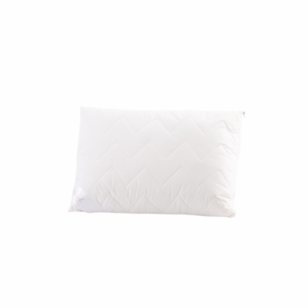 Polštář MASTERJERO NATURAL WOOL, 70×50 cm, bílý