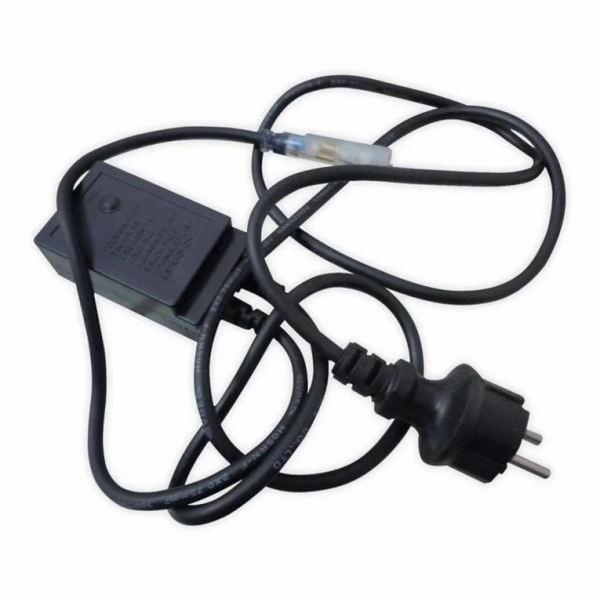 Kabel Standart F-PLR-2P-IP44, černý, IP44