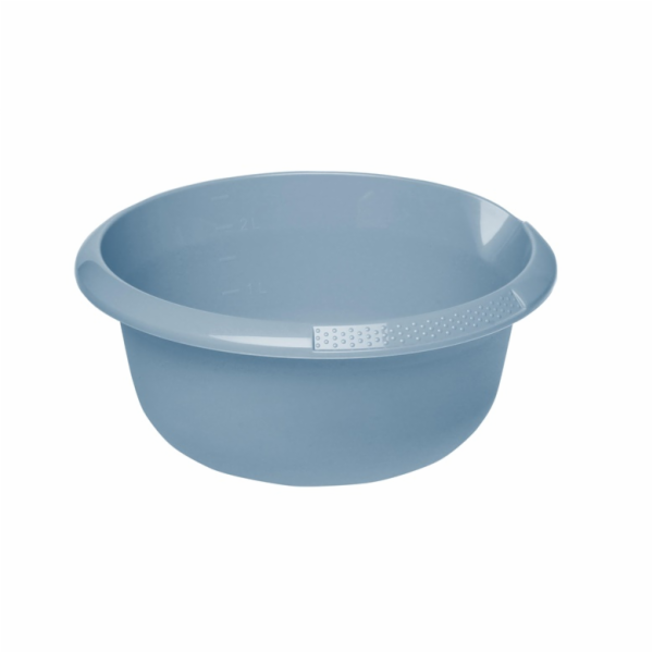 Plastová miska OKKO 1055268000000, O24 cm, 2,5 l, černá.
