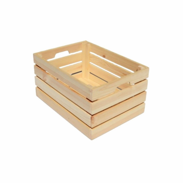 V dřevěném zahradním boxu, 45×32×23 cm