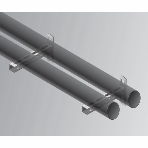 Stavební držák Haushalt HH81301, 150x20 mm, šedý