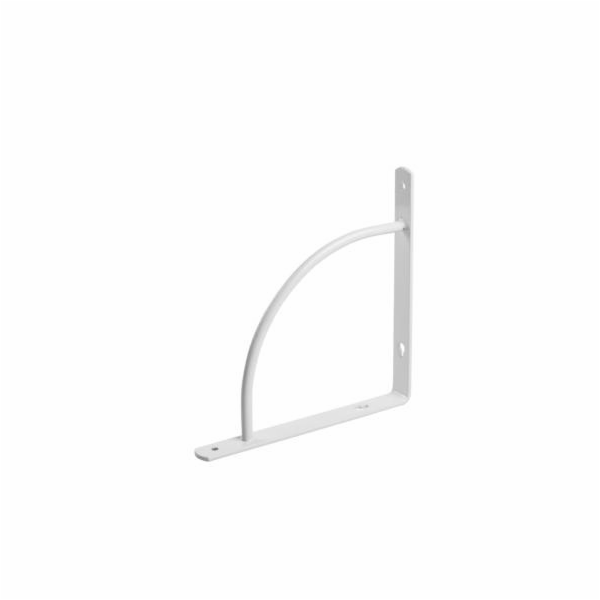 Policový držák HAUSHALT HH81717, 180×180 mm, bílý