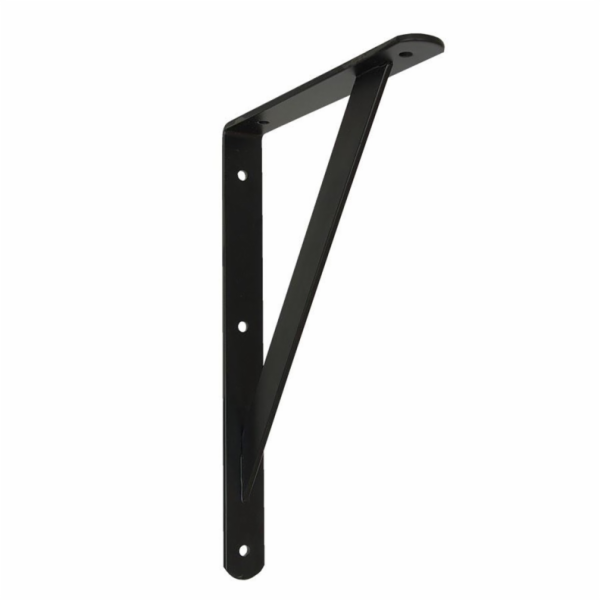 Policový držák HAUSHALT HH81168, 500×330 mm, černý